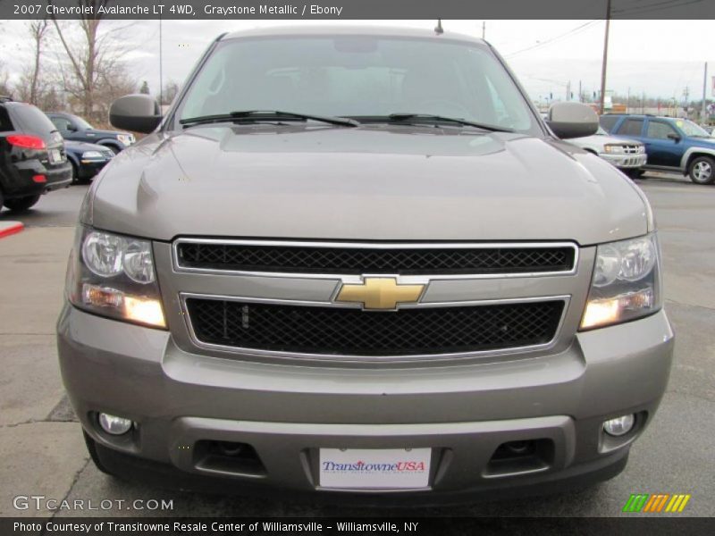 Graystone Metallic / Ebony 2007 Chevrolet Avalanche LT 4WD