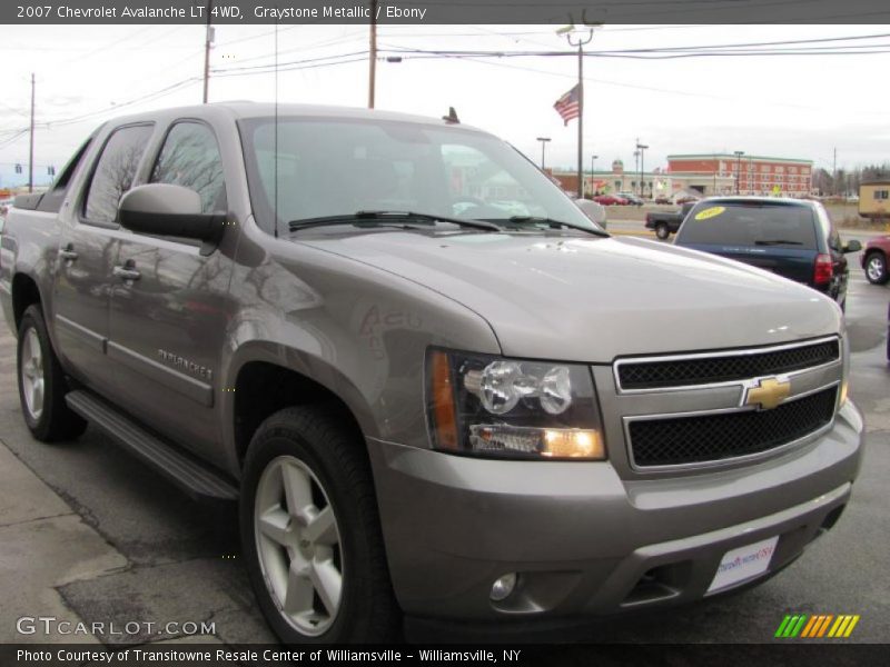 Graystone Metallic / Ebony 2007 Chevrolet Avalanche LT 4WD