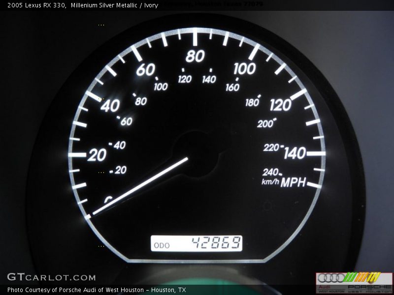 Millenium Silver Metallic / Ivory 2005 Lexus RX 330