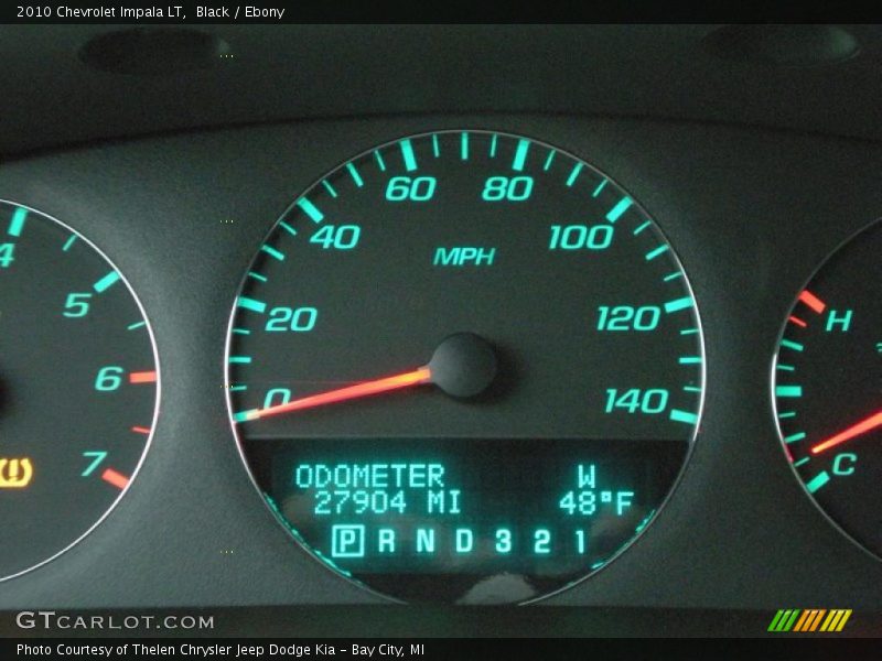 Black / Ebony 2010 Chevrolet Impala LT