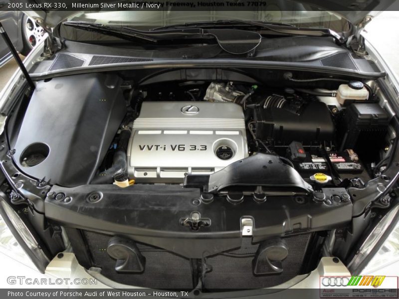 Millenium Silver Metallic / Ivory 2005 Lexus RX 330