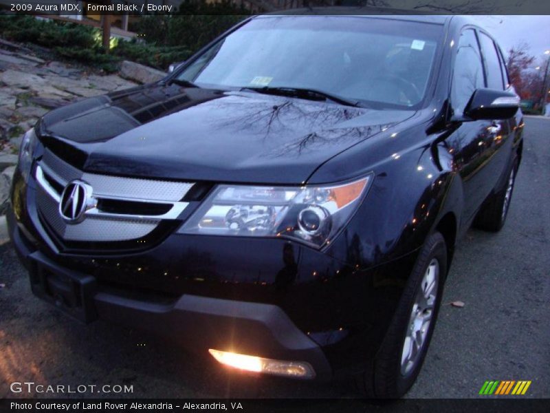 Formal Black / Ebony 2009 Acura MDX