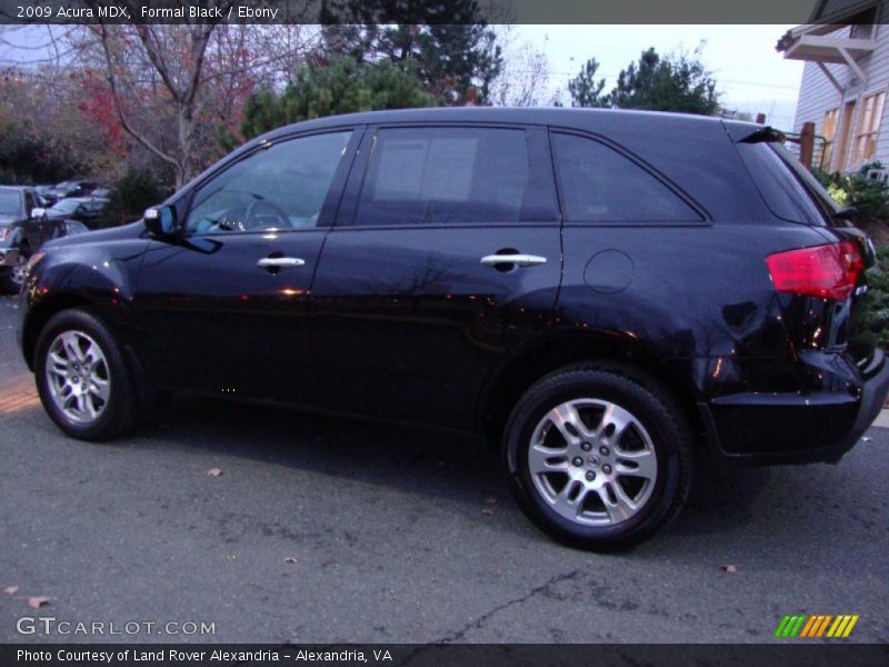 Formal Black / Ebony 2009 Acura MDX