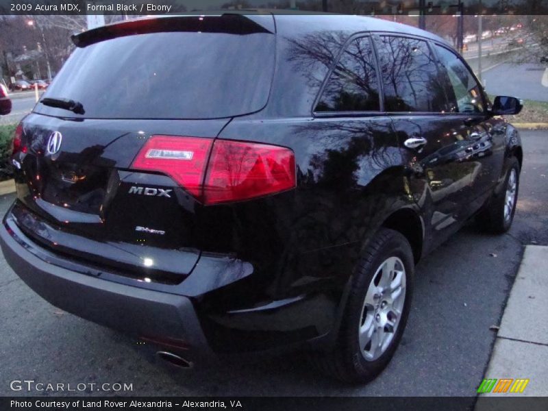 Formal Black / Ebony 2009 Acura MDX