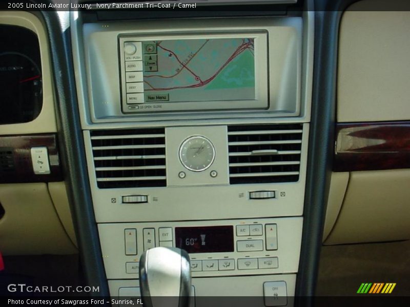 Navigation of 2005 Aviator Luxury