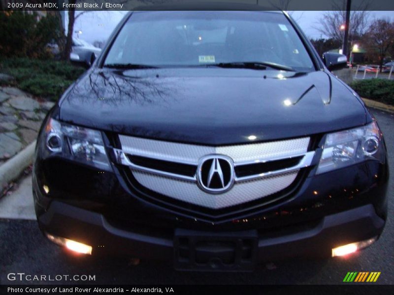 Formal Black / Ebony 2009 Acura MDX
