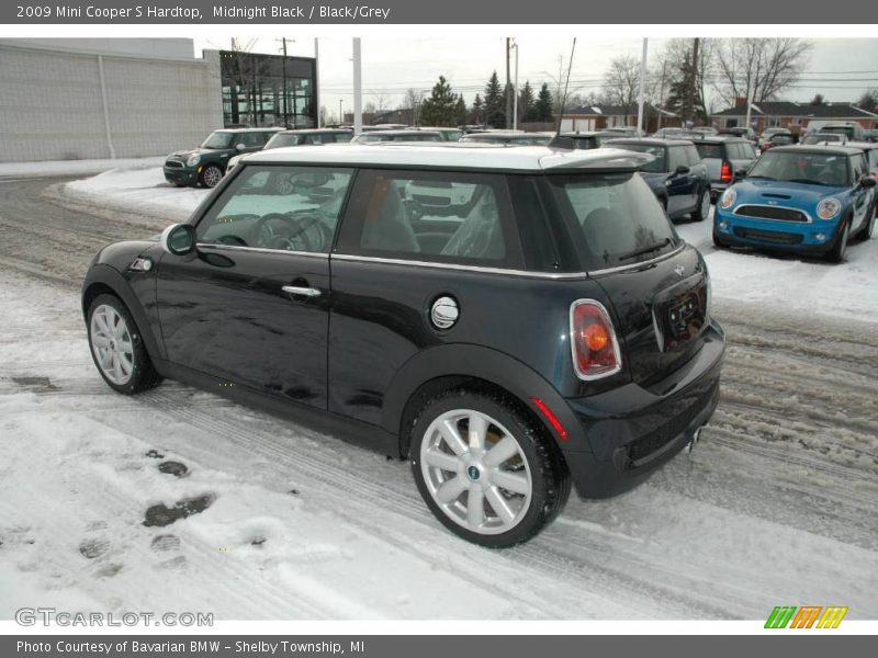 Midnight Black / Black/Grey 2009 Mini Cooper S Hardtop