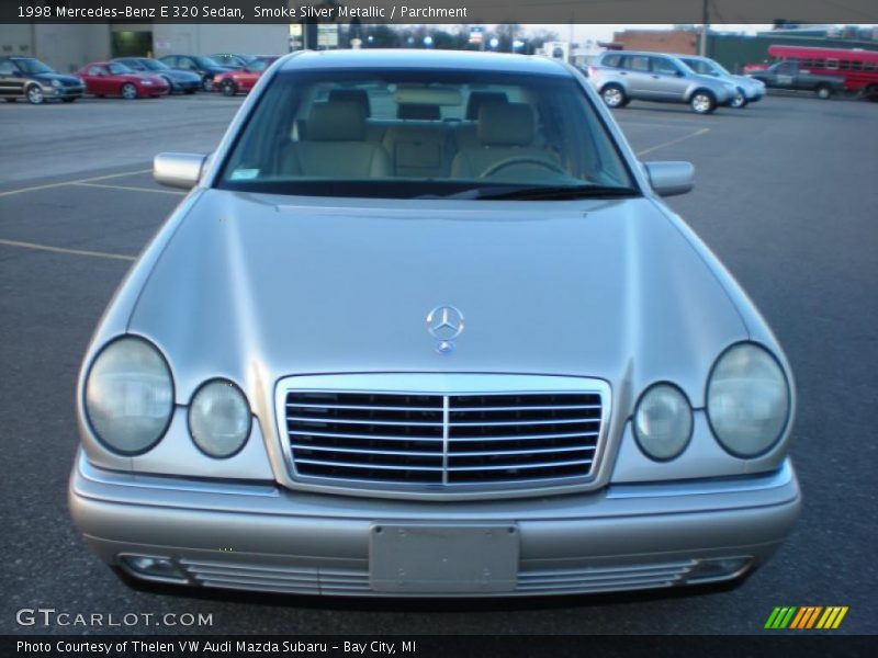 Smoke Silver Metallic / Parchment 1998 Mercedes-Benz E 320 Sedan
