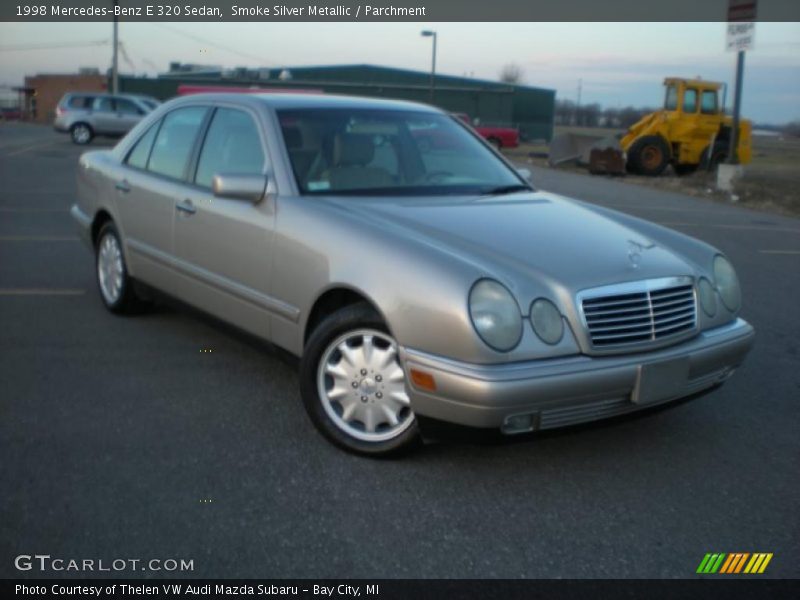 Smoke Silver Metallic / Parchment 1998 Mercedes-Benz E 320 Sedan