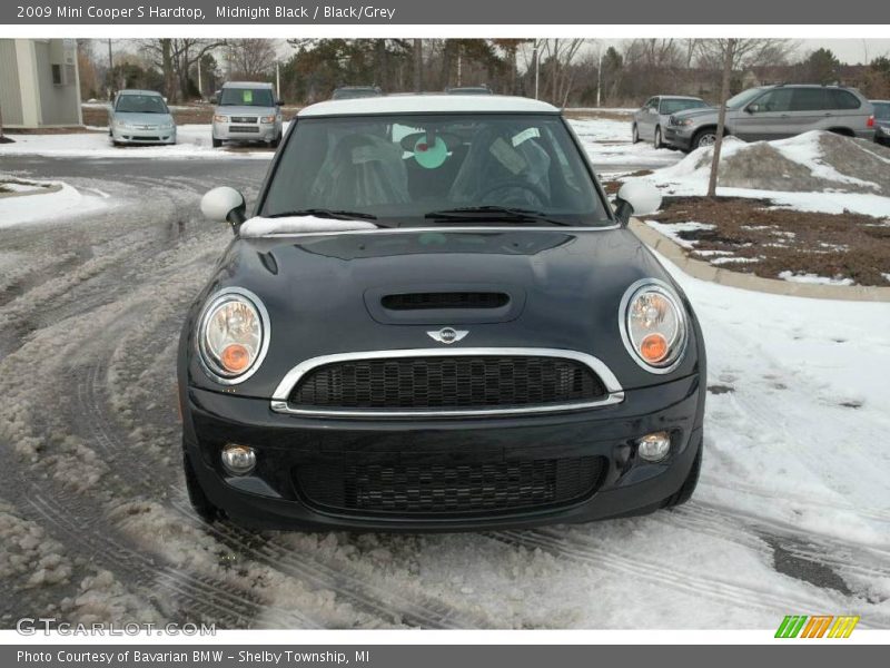 Midnight Black / Black/Grey 2009 Mini Cooper S Hardtop