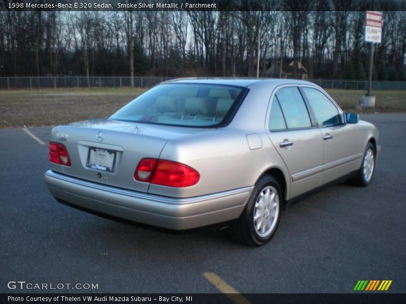 Smoke Silver Metallic / Parchment 1998 Mercedes-Benz E 320 Sedan