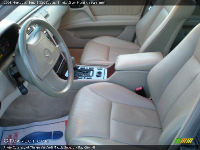 Smoke Silver Metallic / Parchment 1998 Mercedes-Benz E 320 Sedan