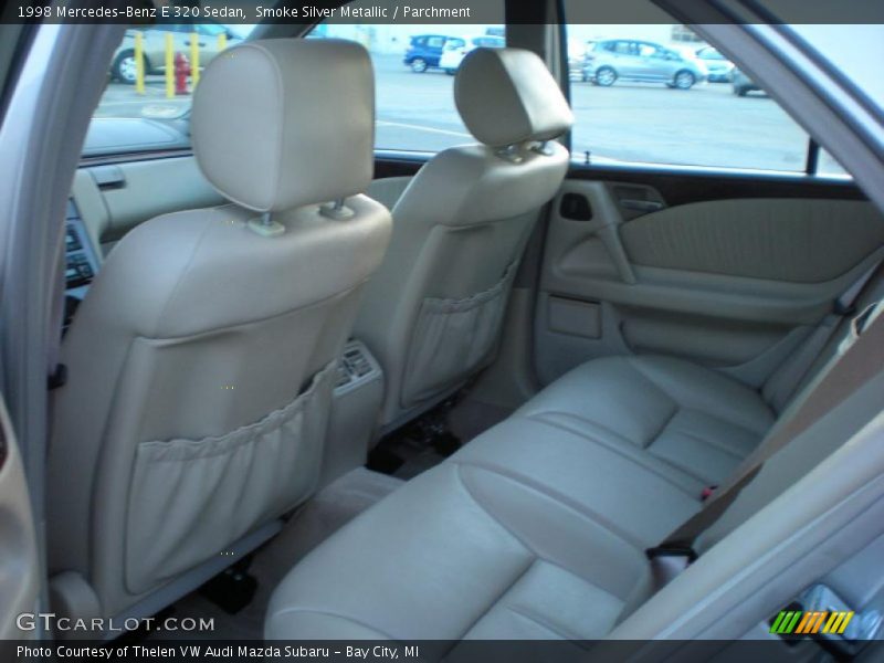 Smoke Silver Metallic / Parchment 1998 Mercedes-Benz E 320 Sedan