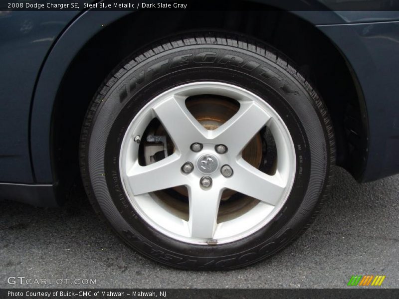 Steel Blue Metallic / Dark Slate Gray 2008 Dodge Charger SE