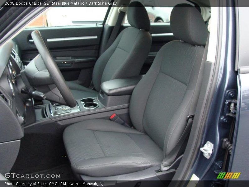 Steel Blue Metallic / Dark Slate Gray 2008 Dodge Charger SE