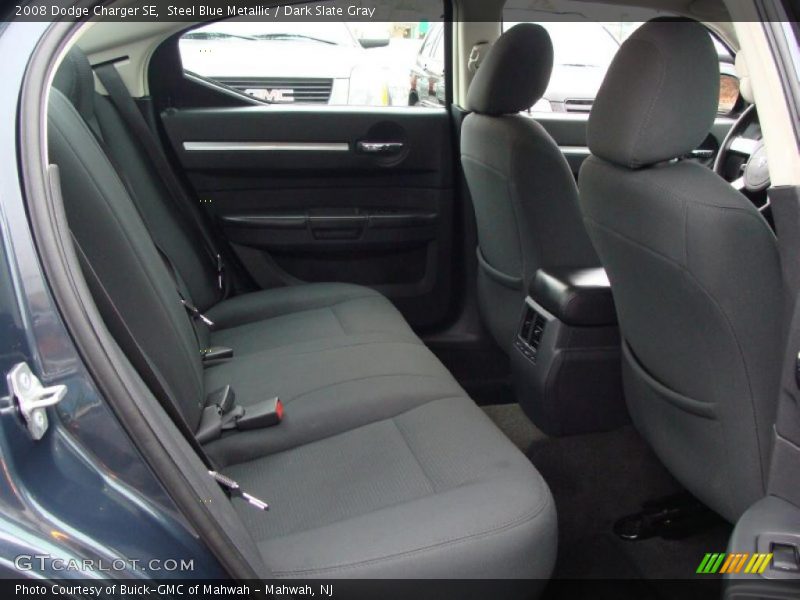 Steel Blue Metallic / Dark Slate Gray 2008 Dodge Charger SE