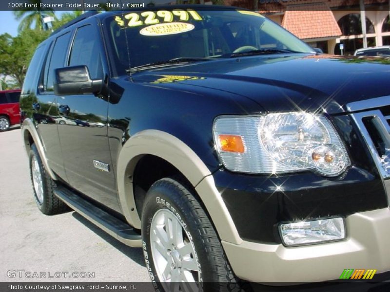 Black / Camel 2008 Ford Explorer Eddie Bauer