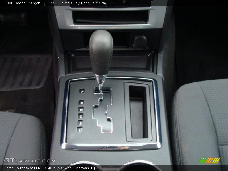 Steel Blue Metallic / Dark Slate Gray 2008 Dodge Charger SE