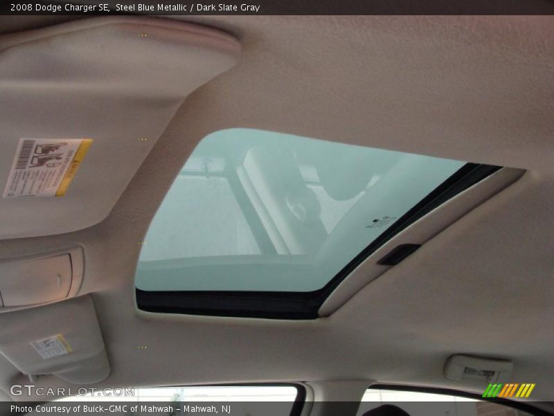 Steel Blue Metallic / Dark Slate Gray 2008 Dodge Charger SE