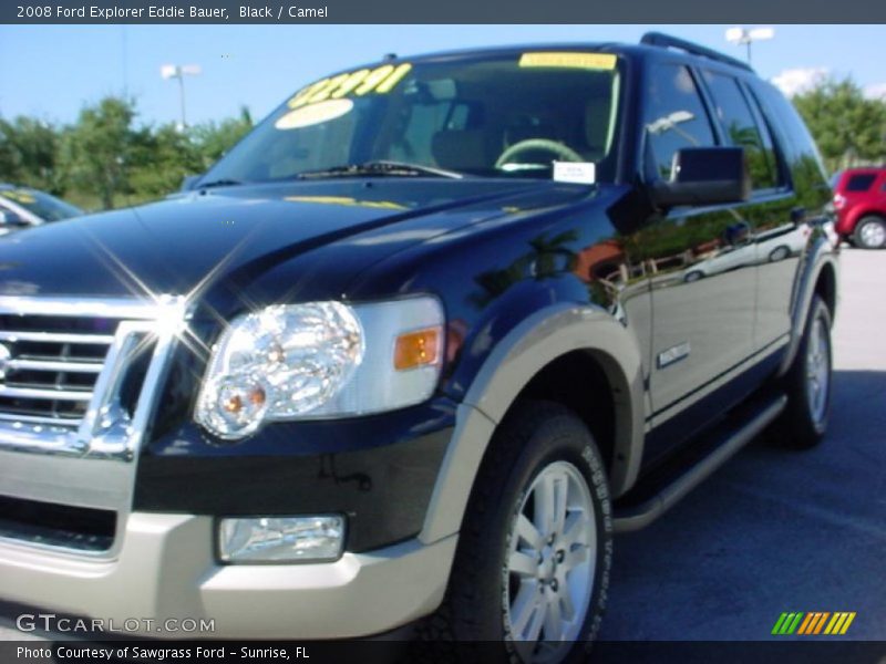 Black / Camel 2008 Ford Explorer Eddie Bauer