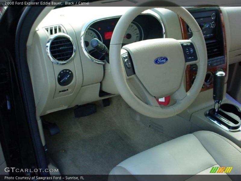 Black / Camel 2008 Ford Explorer Eddie Bauer