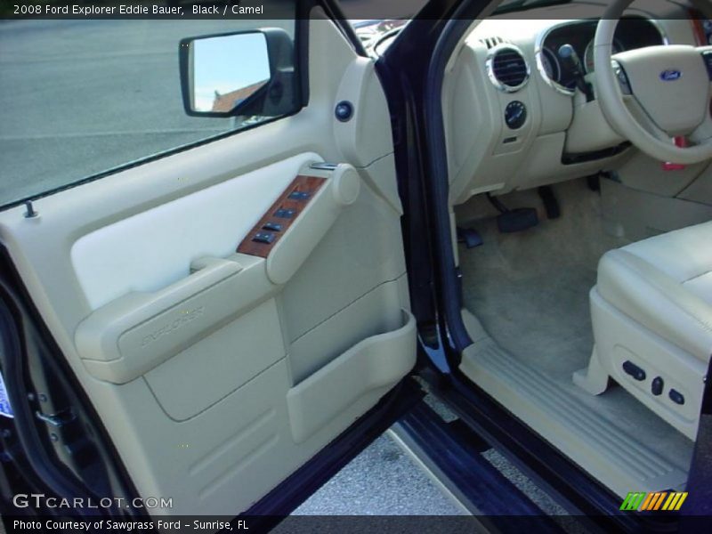 Black / Camel 2008 Ford Explorer Eddie Bauer