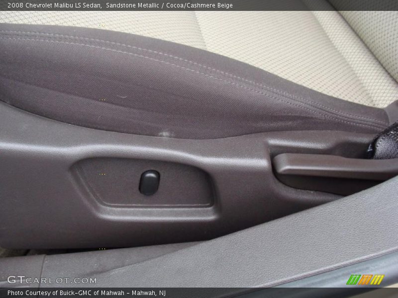 Sandstone Metallic / Cocoa/Cashmere Beige 2008 Chevrolet Malibu LS Sedan