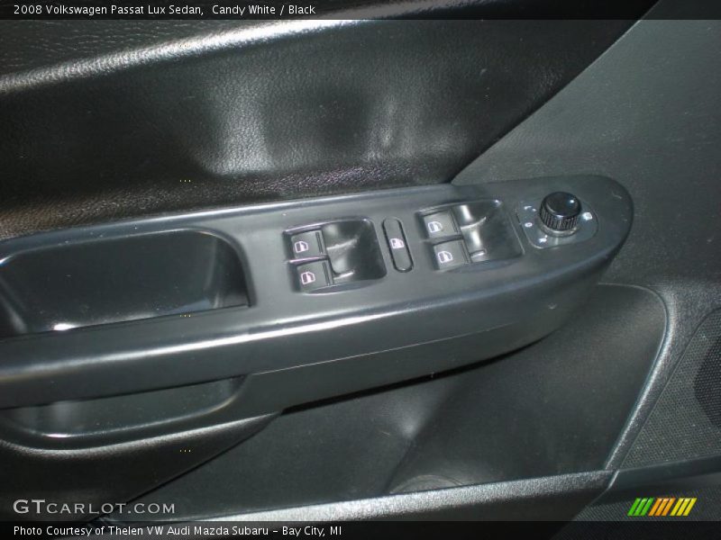 Candy White / Black 2008 Volkswagen Passat Lux Sedan