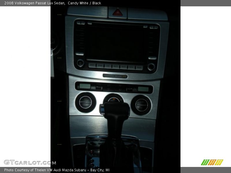 Candy White / Black 2008 Volkswagen Passat Lux Sedan