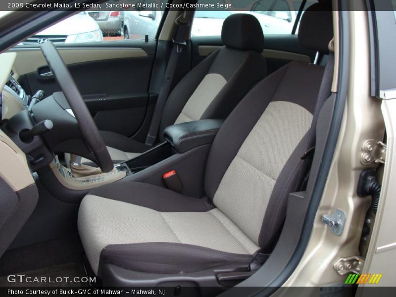 Sandstone Metallic / Cocoa/Cashmere Beige 2008 Chevrolet Malibu LS Sedan