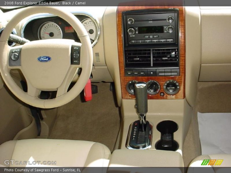 Black / Camel 2008 Ford Explorer Eddie Bauer