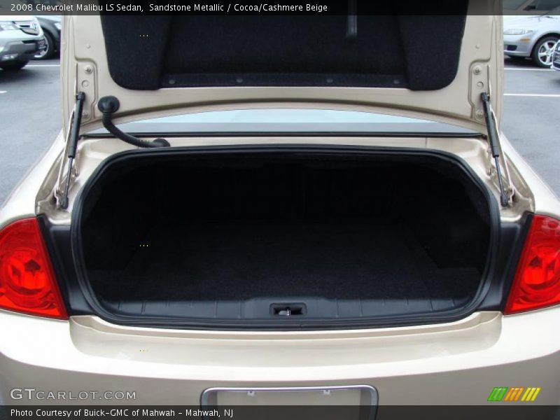 Sandstone Metallic / Cocoa/Cashmere Beige 2008 Chevrolet Malibu LS Sedan