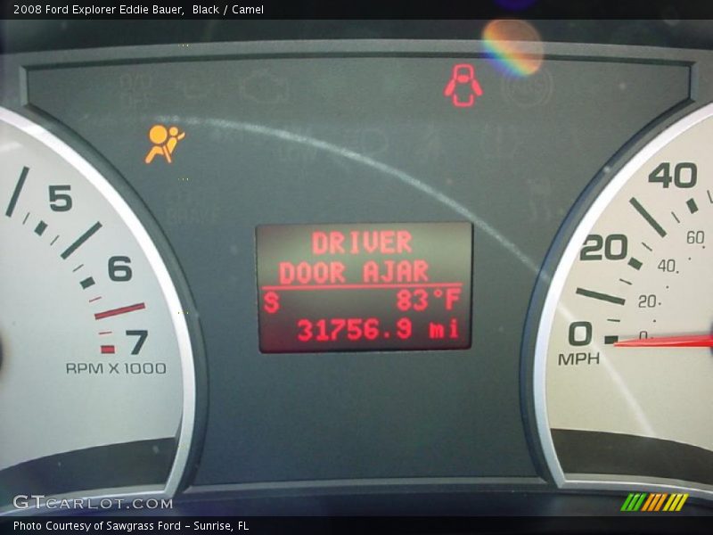 Black / Camel 2008 Ford Explorer Eddie Bauer