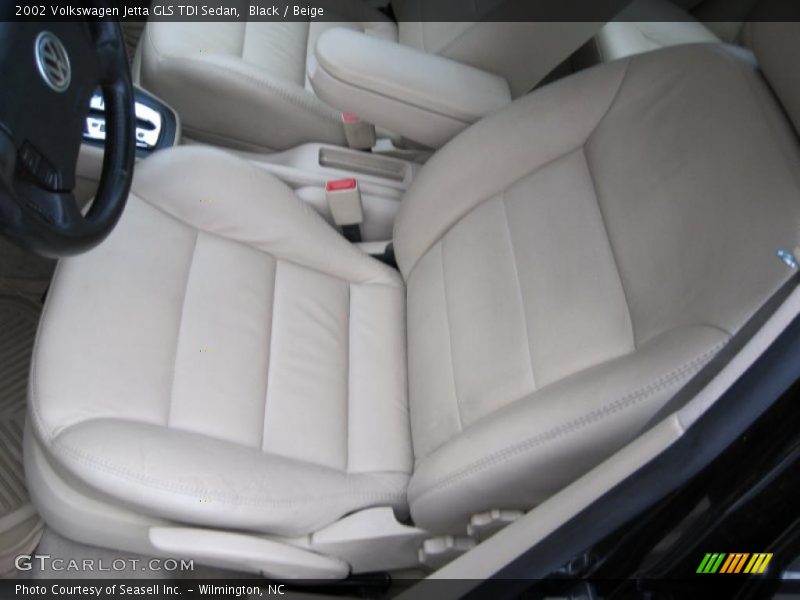 Black / Beige 2002 Volkswagen Jetta GLS TDI Sedan