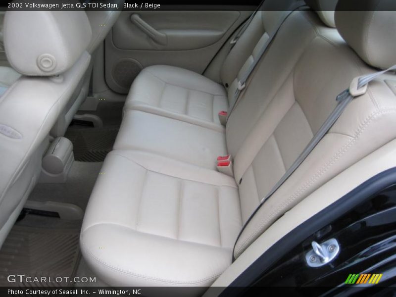 Black / Beige 2002 Volkswagen Jetta GLS TDI Sedan