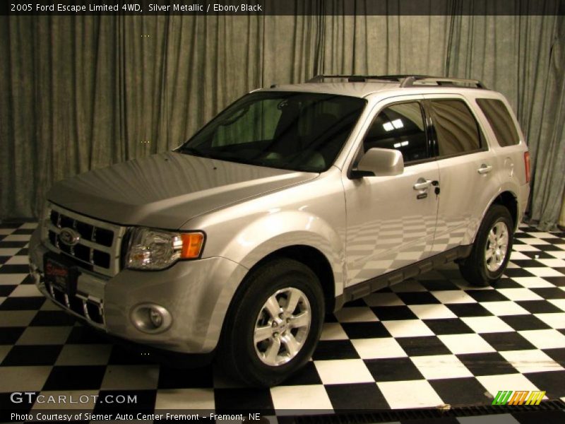 Silver Metallic / Ebony Black 2005 Ford Escape Limited 4WD