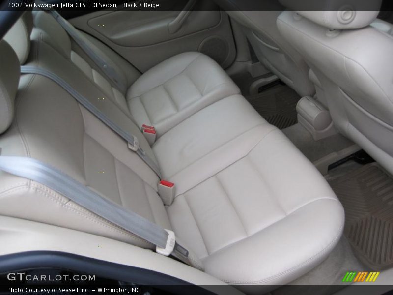 Black / Beige 2002 Volkswagen Jetta GLS TDI Sedan