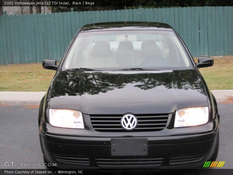 Black / Beige 2002 Volkswagen Jetta GLS TDI Sedan