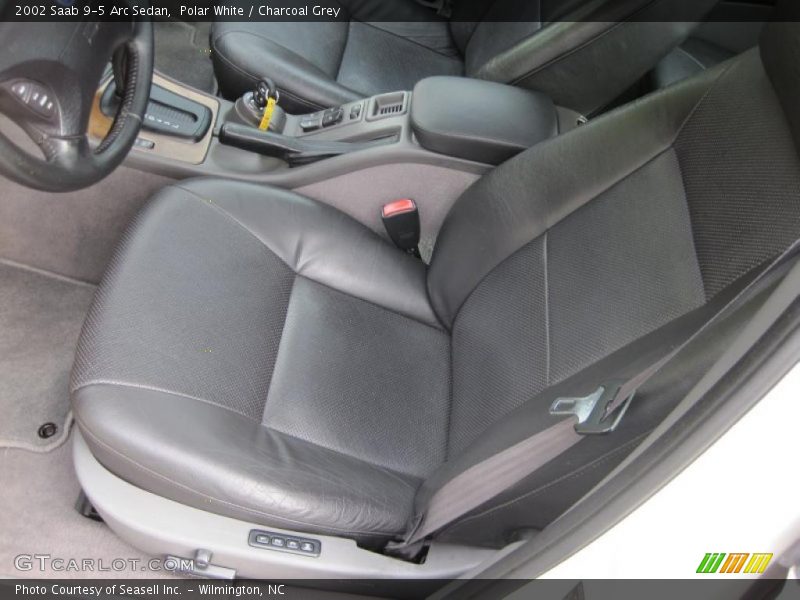  2002 9-5 Arc Sedan Charcoal Grey Interior