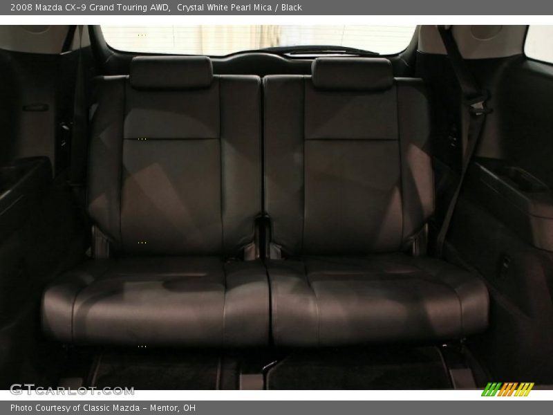 Crystal White Pearl Mica / Black 2008 Mazda CX-9 Grand Touring AWD