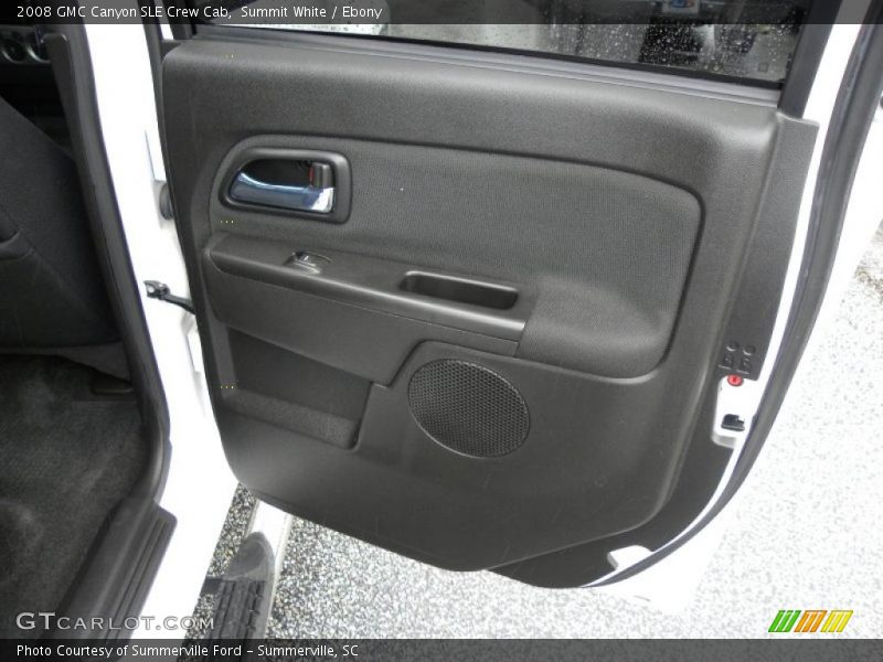 Summit White / Ebony 2008 GMC Canyon SLE Crew Cab