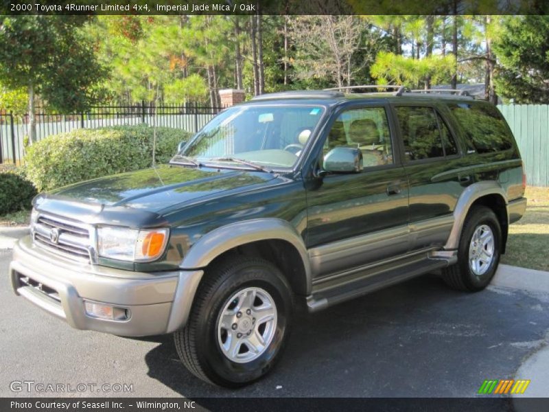 Imperial Jade Mica / Oak 2000 Toyota 4Runner Limited 4x4