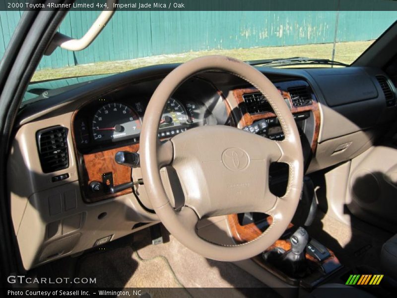 Imperial Jade Mica / Oak 2000 Toyota 4Runner Limited 4x4