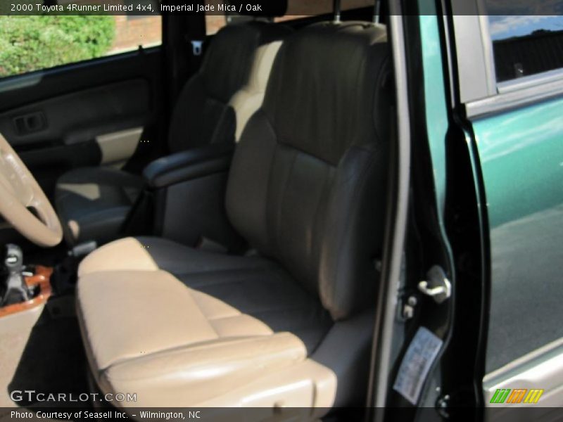 Imperial Jade Mica / Oak 2000 Toyota 4Runner Limited 4x4