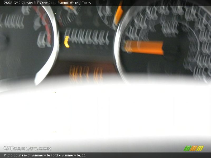 Summit White / Ebony 2008 GMC Canyon SLE Crew Cab