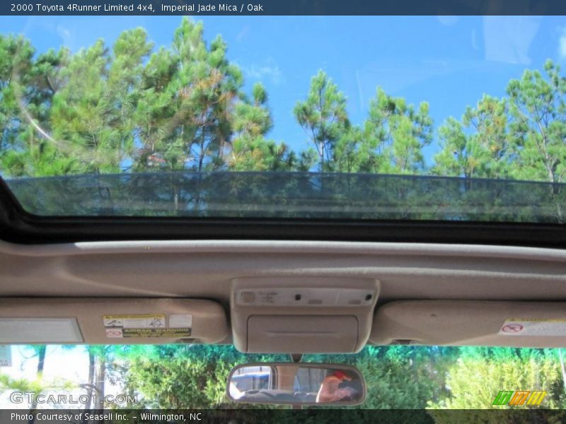 Imperial Jade Mica / Oak 2000 Toyota 4Runner Limited 4x4