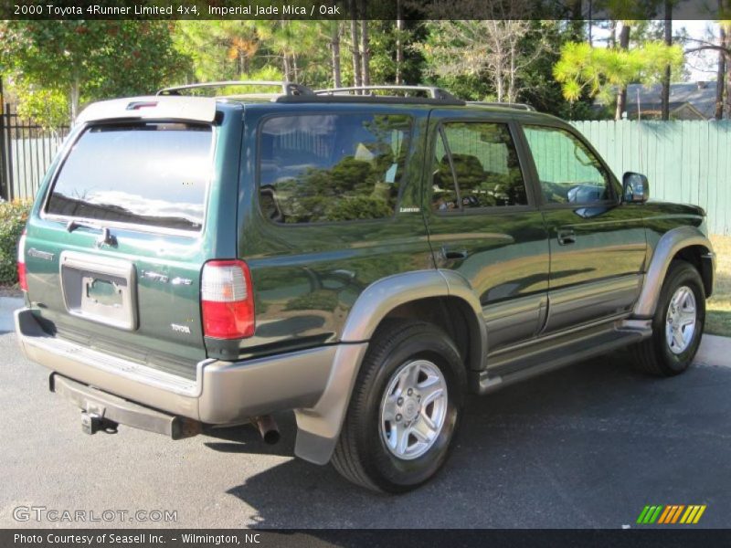Imperial Jade Mica / Oak 2000 Toyota 4Runner Limited 4x4