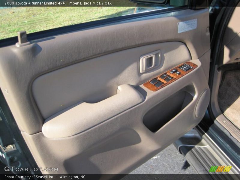 Imperial Jade Mica / Oak 2000 Toyota 4Runner Limited 4x4