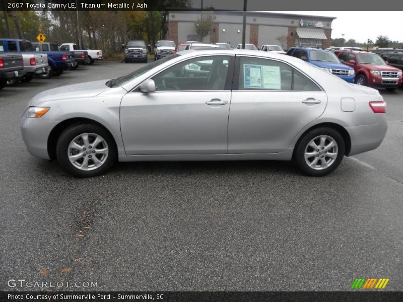 Titanium Metallic / Ash 2007 Toyota Camry LE