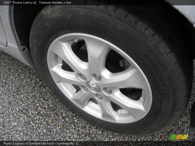 Titanium Metallic / Ash 2007 Toyota Camry LE